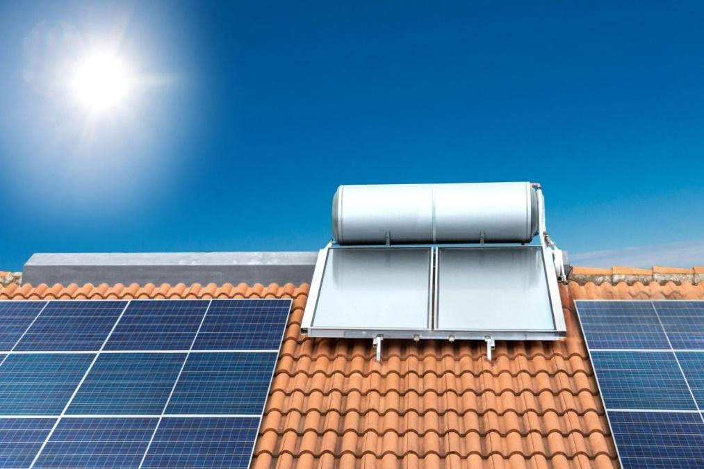 Solar panels installation